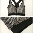 Women Fashion Fitness Sports Yoga Tank Top Bra Front Zipper Vest