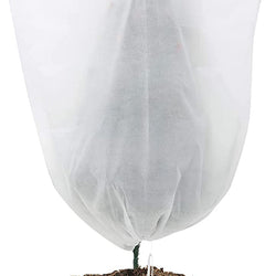Plant Covers Freeze Protection Reusable Plant Protector Bag Drawstring