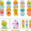 12pcs Fillable Easter Eggs, Colorful Bright Easter Surprise Eggs