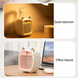 Portable Humidifier Fan Fox Design Rechargeable Battery USB Fan