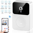 Wireless Video Doorbell  Smart Video Doorbell Camera Rechargeable