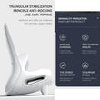 Portable Magnetic Desktop Chair Wireless Charging Dock