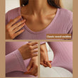 2pcs Women Fashion Seamless  Underwear  Long Johns Set