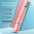 Children Cleaning Teeth Rechargeable Sonic Electric Toothbrush with 6 Toothbrush Heads