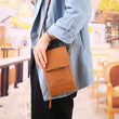 PU Leather Crossbody Handbags Phone Purse with Long Strap
