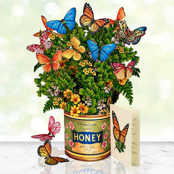 Flower Paper Pop Up Card