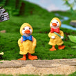 4pack Mini Cute Duck Miniature Figurine