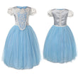 Girls Dresses Princess Dress + Cape