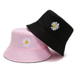 Trendy Lady Bucket Fishing Hat Double-sided Wearing Fisherman Hat