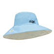 Women Embroidery Flower Wide Brim Hat