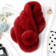 Women Winter Warm Solid Color Scarf