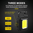 Mini Multifunctional Keychain COB  Emergency Light Camping Light