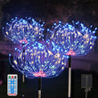 Solar Waterproof Garden Fireworks lamp Decorative String Lights with Remote