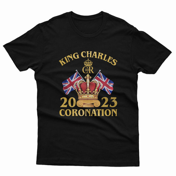 Unisex 2023 Coronation  Short Sleeves Tshirt