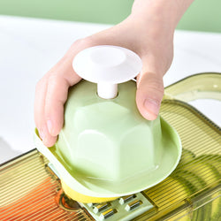 Multifunctional Vegetable Cutter Shredders With Basket
