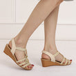 Women Bohemia Middle Heel Sandals