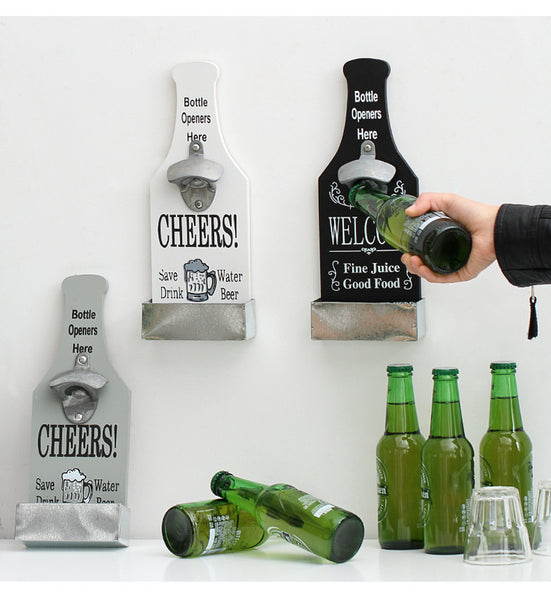 Wall Mounted Beer Bottle Opener