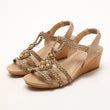 Women Bohemia Middle Heel Sandals