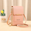 PU Leather Crossbody Handbags Phone Purse with Long Strap