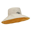 Women Embroidery Flower Wide Brim Hat