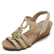 Women Bohemia Middle Heel Sandals