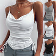 Summer Women's Thin  Solid Color Camisole Tank Tops