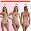 Women's Padded V-neck Body Shaper Bodysuit  Slimming Underwear