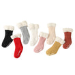Thick Velvet Children's Non-slip Floor Socks