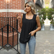 Women Sleeveless Hollow Vest