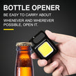 Mini Multifunctional Keychain COB  Emergency Light Camping Light