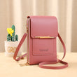 PU Leather Crossbody Handbags Phone Purse with Long Strap