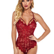 Women Lace Teddy Lingerie One Piece Floral Bodysuit