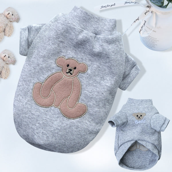 Dog Autumn Winter Warm Coats Cute Pet Clothes