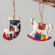 4PACK Resin Christmas Hanging Decor