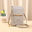 PU Leather Crossbody Handbags Phone Purse with Long Strap