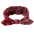6 Pack Women Soft Solid Print Headbands Elastic Hairbands