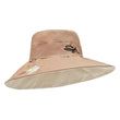 Women Embroidery Flower Wide Brim Hat