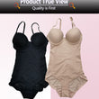 Women's Padded V-neck Body Shaper Bodysuit  Slimming Underwear