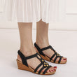 Women Bohemia Middle Heel Sandals