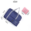 Foldable Travel Duffel Bag Holdall Tote Carry on Luggage