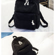Girls Solid Color  Corduroy Backpack