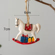 4PACK Resin Christmas Hanging Decor